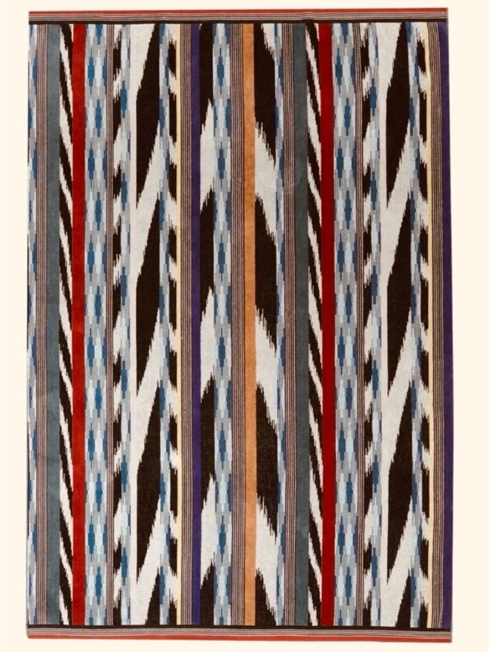 Missoni Milano Clint Large Bath Sheet 100 x 150 cm Multicolored